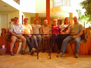 Nice to be inside with the family.